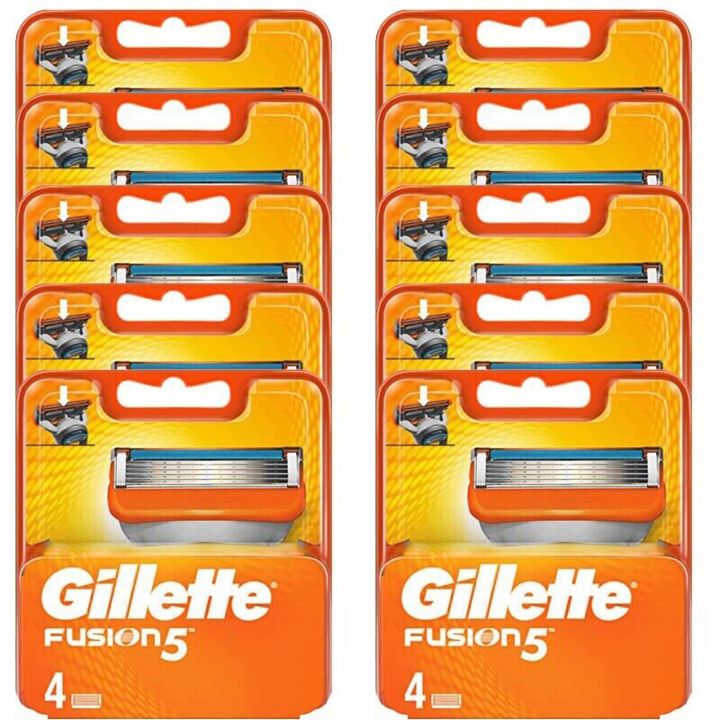 Gillette Fusion 5 Razor Blade Refill Cartridges, 40 Count